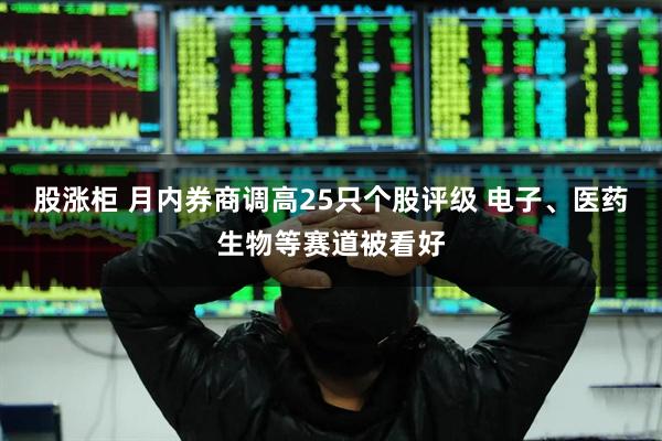 股涨柜 月内券商调高25只个股评级 电子、医药生物等赛道被看好