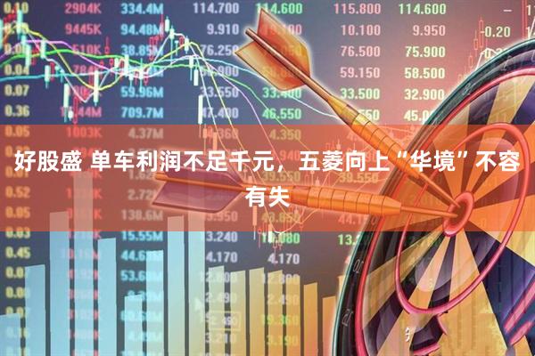 好股盛 单车利润不足千元，五菱向上“华境”不容有失